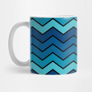 retro zigzag Mug